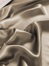 [Khaki] SilkSilky  19Momme Bedding Set 006