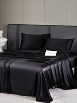 [Black] SilkSilky  19Momme Bedding Set 005