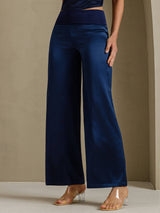 [Dark Blue] SilkSilky  Women's Pants 001