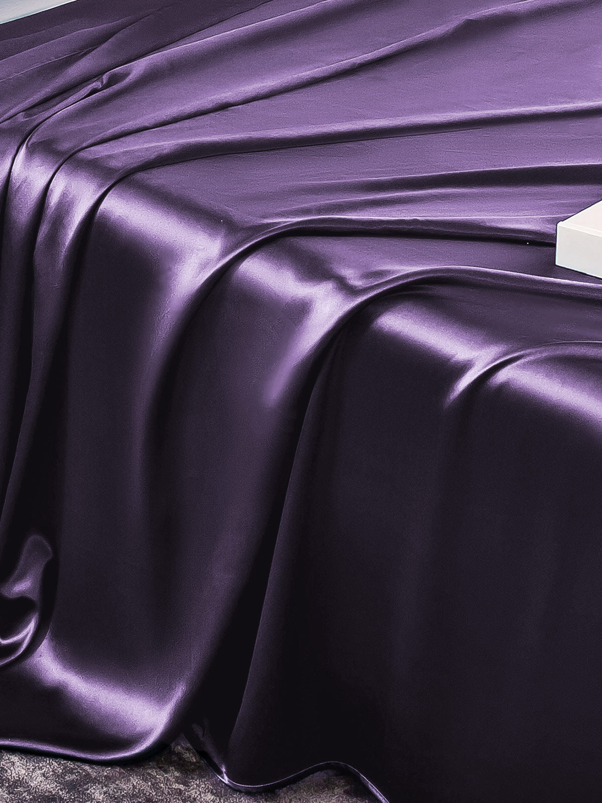 [Deep Purple] SilkSilky  22Momme Pure Silk Bedding Set 005,