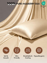 [Beige] SilkSilky Pillowcase 002