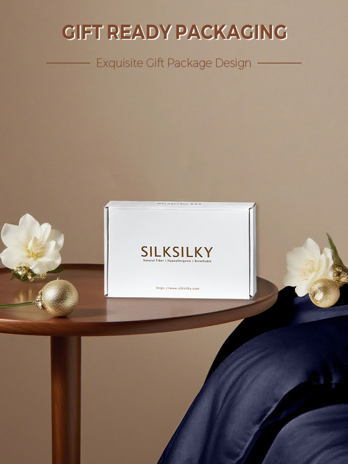 19Momme 100% Mulberry Silk Pillowcase - Envelope Closure