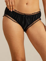 [Black] SilkSilky  Panty 003