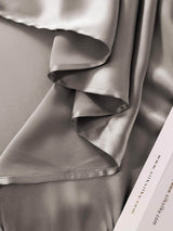 [Gray] SilkSilky  22Momme Pure Silk Bedding Set 006,