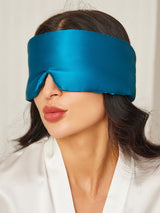[Teal] SilkSilky  Eye Mask 001