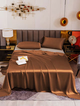 [Coffee] SilkSilky  19Momme Bedding Set 002