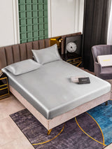 [Silver] SilkSilky  25Momme Bedding Set 001