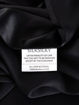 [Black] SilkSilky  22Momme Pure Silk Bedding Set 008,