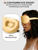 [Champagne] SilkSilky  Eye Mask 004