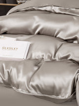 [Gray] SilkSilky  22Momme Duvet Covers 003