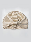 SilkSilky  Pure Silk Sleep Cap Beige 005