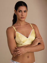 [Yellow] SilkSilky  Bra 005