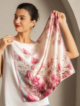 [P103] SilkSilky  Pure Silk Scarf 002,