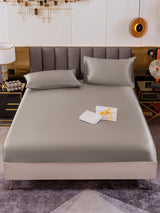 [Gray] SilkSilky  19Momme Bedding Set 002