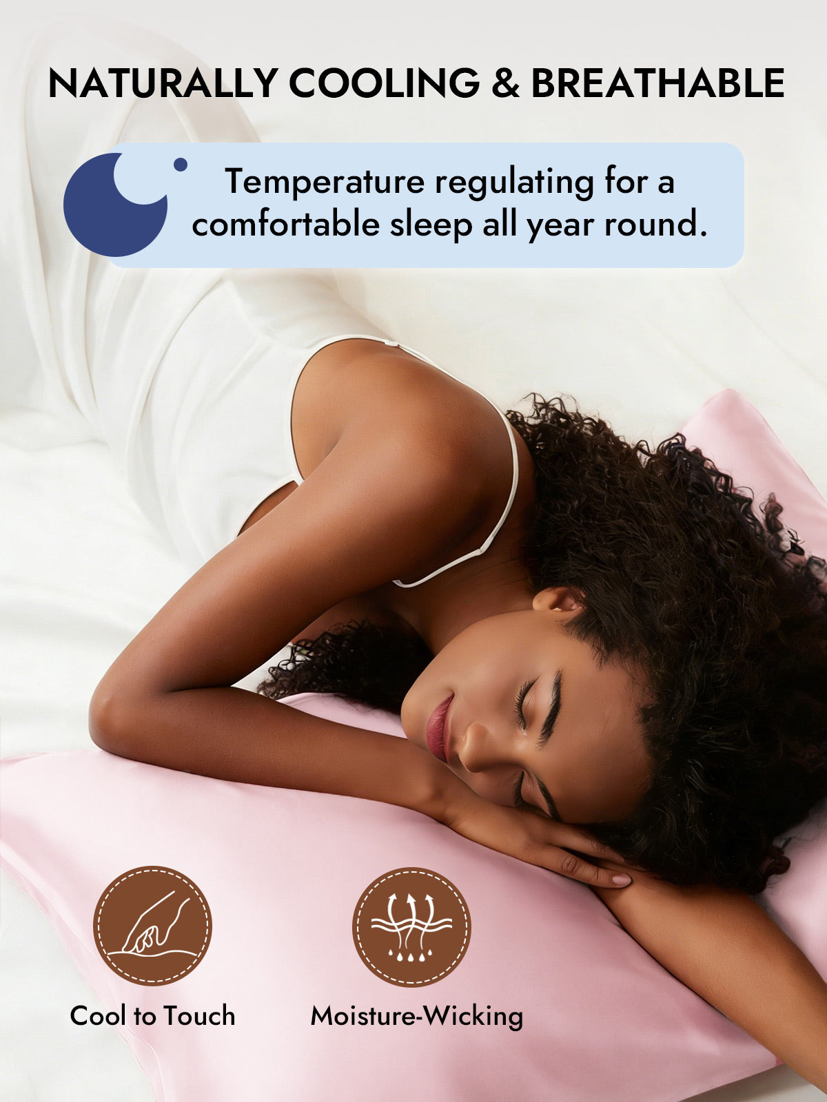 [Pink] SilkSilky  19Momme Pure Silk Pillowcase 005