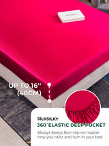 [Wine] SilkSilky  25Momme Sheet 005