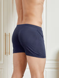 SilkSilky US Silk Knitted Mens Underwear DarkBlue 005