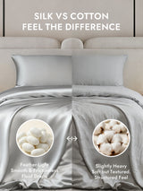 [Silver] SilkSilky  25Momme Duvet Covers 002