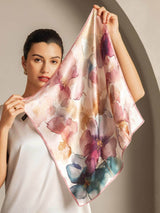 [P102] SilkSilky  Pure Silk Scarf 003,