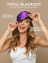 [Purple] SilkSilky  Eye Mask 002