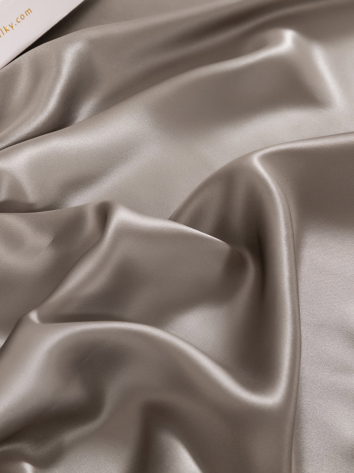 [Gray] SilkSilky  25Momme Pure Silk Bedding Set 006