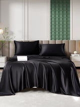 [Black] SilkSilky  25Momme Bedding Set 006