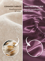 [Pale Mauve] SilkSilky  25Momme Sheet 002