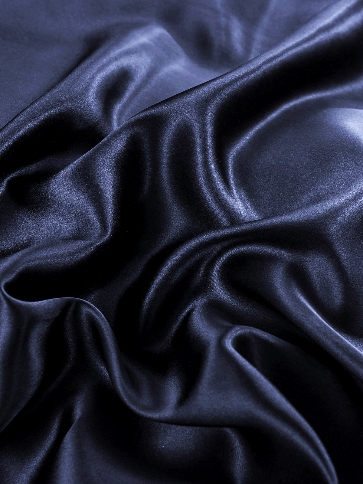 SilkSilky US 25Momme Pure Silk Bedding Set DarkBlue 006