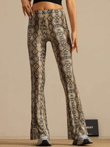 [Snakeskin] SilkSilky  Women's Pants 004