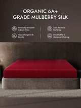 [Wine] SilkSilky  25Momme Sheet 001