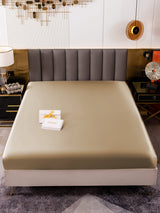 [Beige] SilkSilky  19Momme Sheet 002