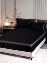 [Black] SilkSilky  22Momme Bedding Set 002