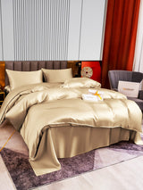 [Beige] SilkSilky  22Momme Bedding Set 005