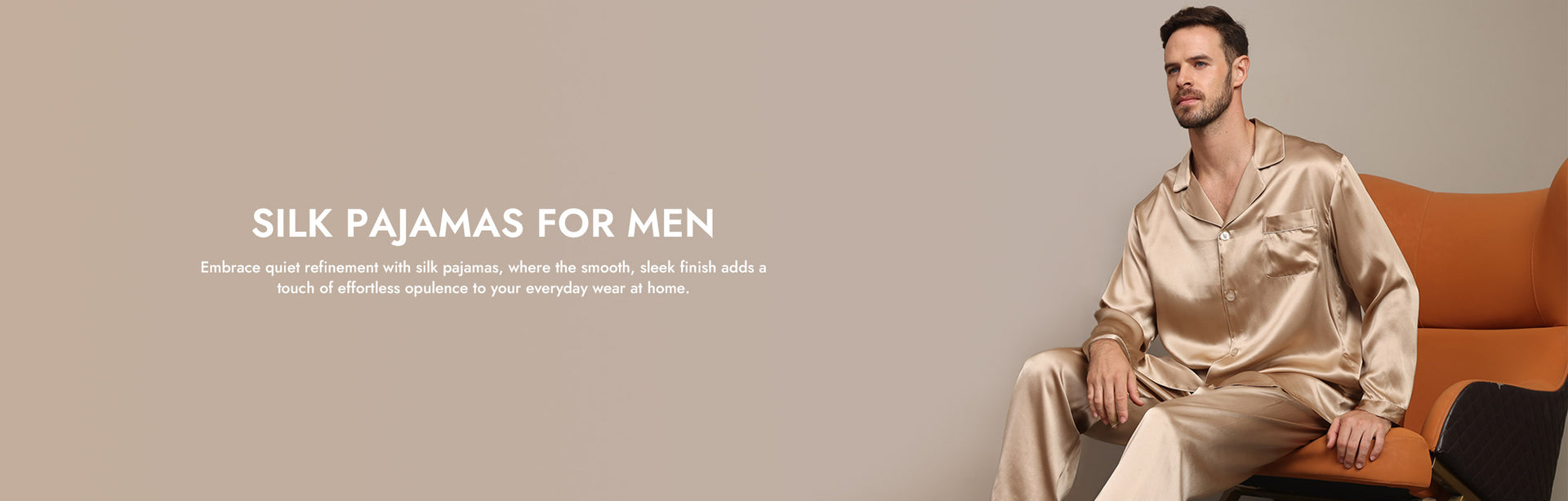 silk mens pajamas