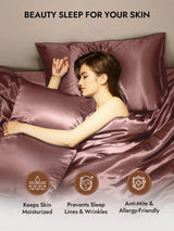 [Pale Mauve] SilkSilky Pillowcase 003
