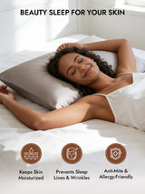 [Gray] SilkSilky Pillowcase 003