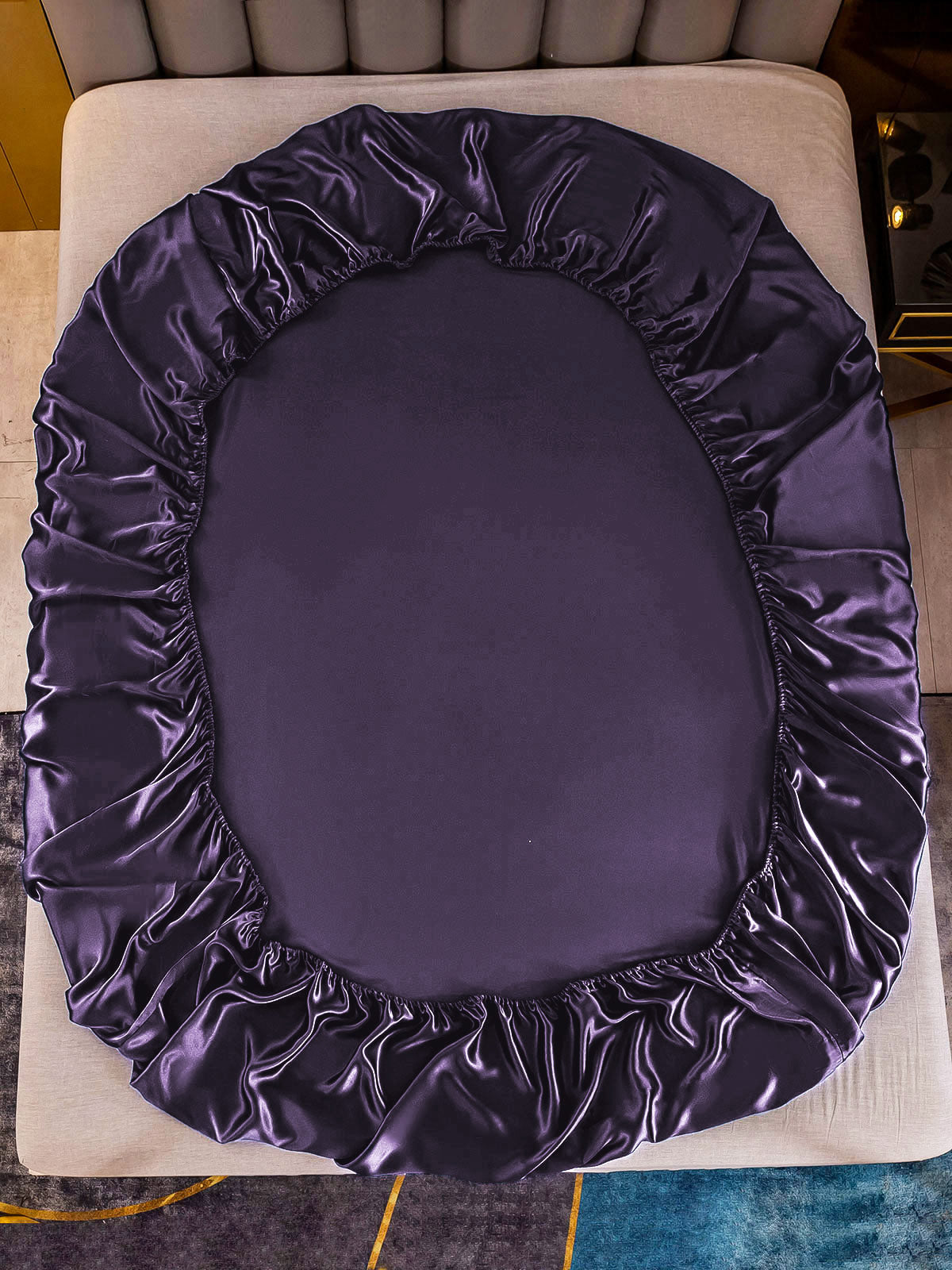 [Deep Purple] SilkSilky  25Momme Pure Silk Bedding Set 003