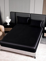 [Black] SilkSilky  22Momme Bedding Set 005
