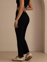 [Black] SilkSilky Womens Pants 003