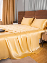 [Champagne] SilkSilky  22Momme Pure Silk Bedding Set 003,
