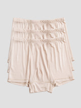 [Beige] SilkSilky  100% Silk Jersey Men's Underwear 002