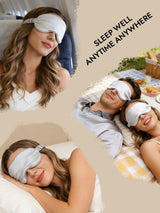 [Silver] SilkSilky  Eye Mask 007
