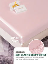 [Pink] SilkSilky  19Momme Bedding Set 004