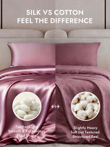 [Pale Mauve] SilkSilky  25Momme Duvet Covers 002