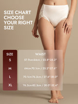 [White] SilkSilky  100% Silk Jersey Panty 008