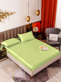 SilkSilky-US-19Momme-Pure-Silk-Bedding-Set-Mint-Green-001