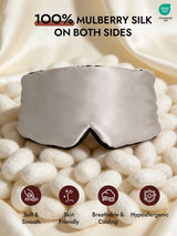 [Light Gray] SilkSilky  Eye Mask 002