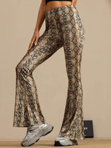 [Snakeskin] SilkSilky  Women's Pants 005
