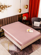 [Pale Mauve] SilkSilky  19Momme Sheet 001