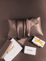[Brown] SilkSilky  Pillowcase 005